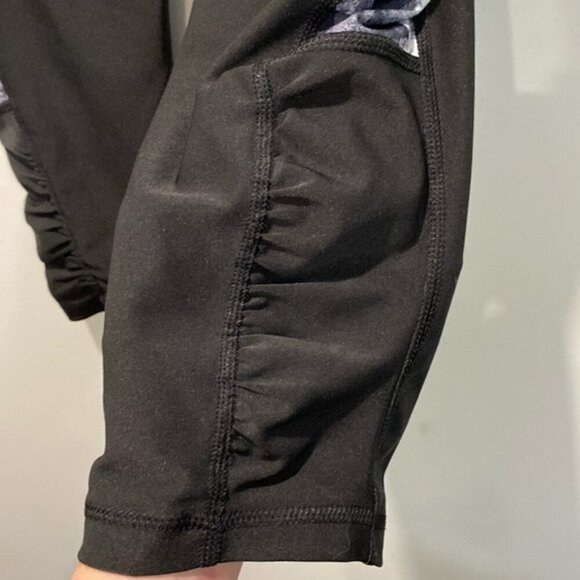 90 Degree By Reflex Black capris Leggings Size Medium - Picture 4 of 10